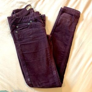 Free people corduroy skinny pants